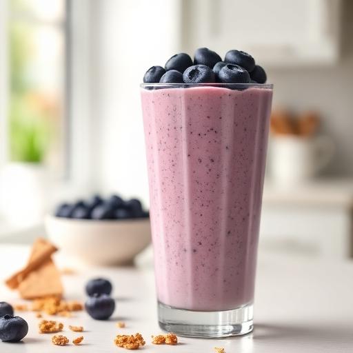 Blaubeer Müsli Morning