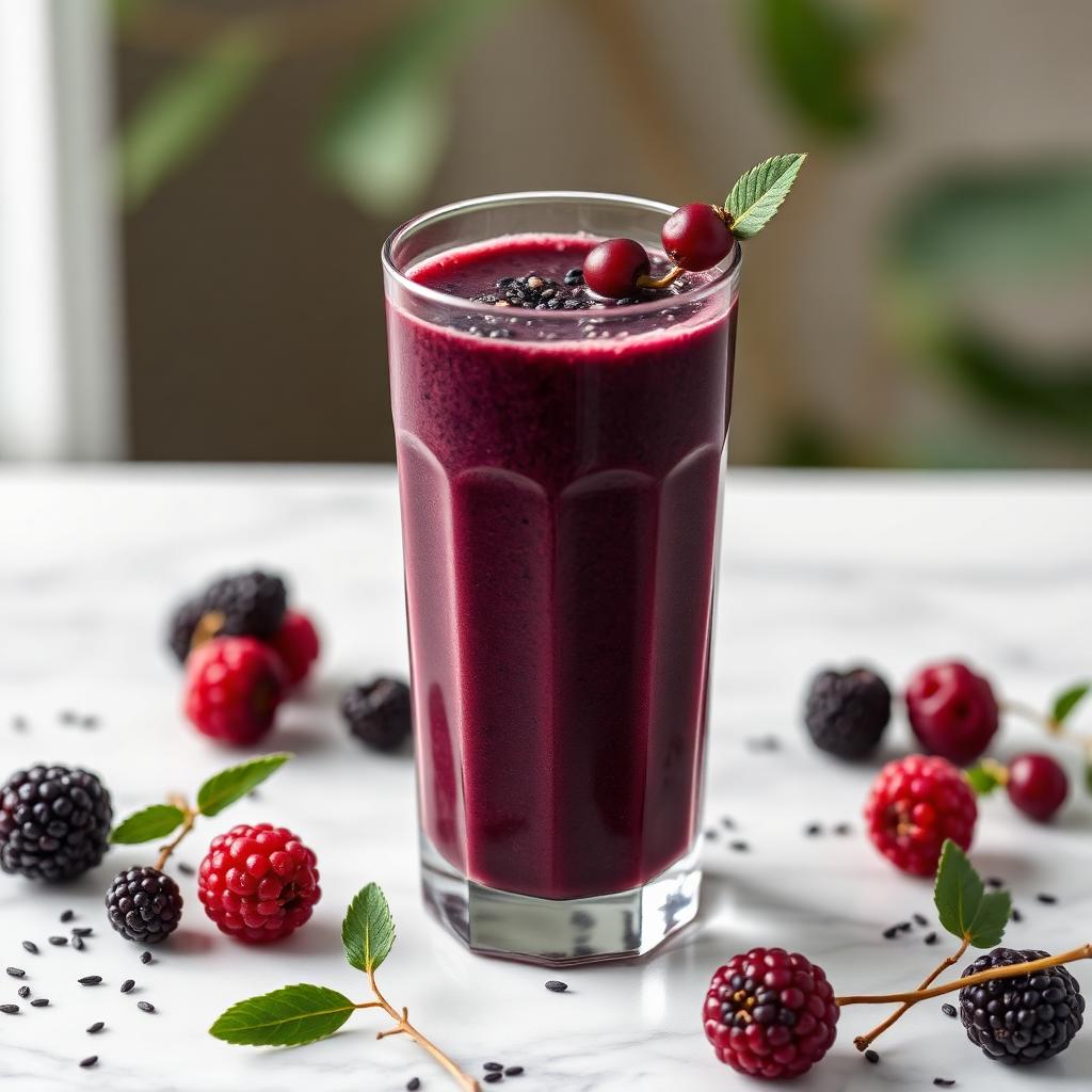 Elderberry Black Sesame