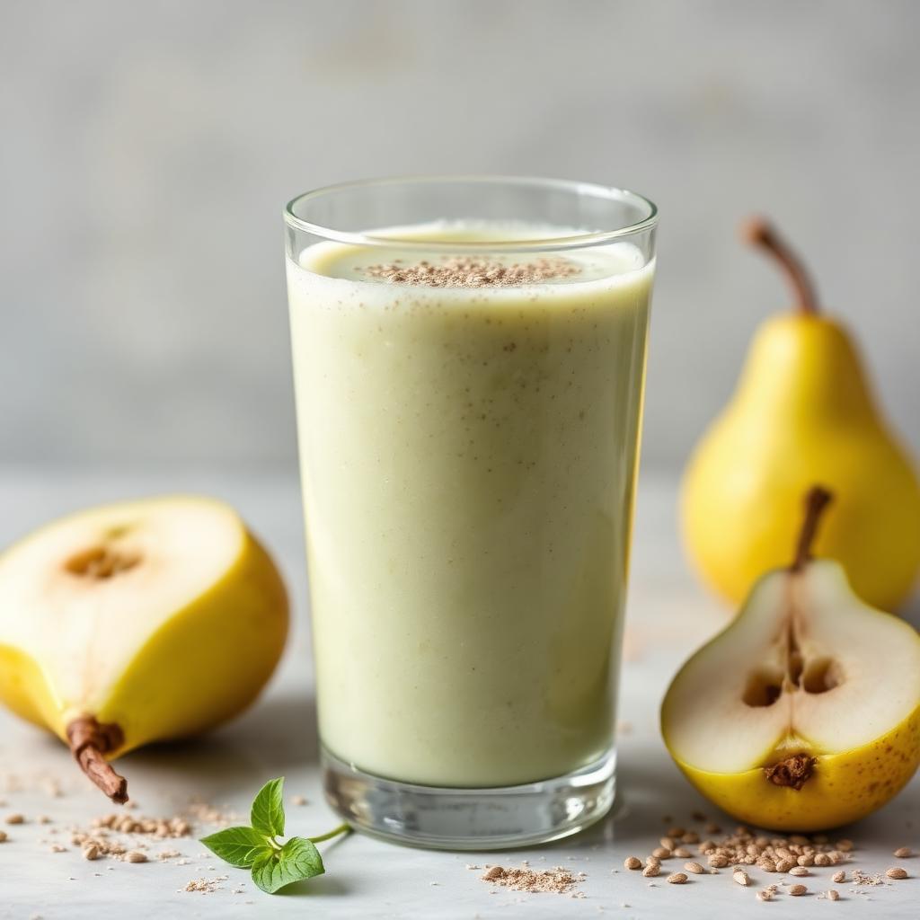 Leinsamen Birne Detox
