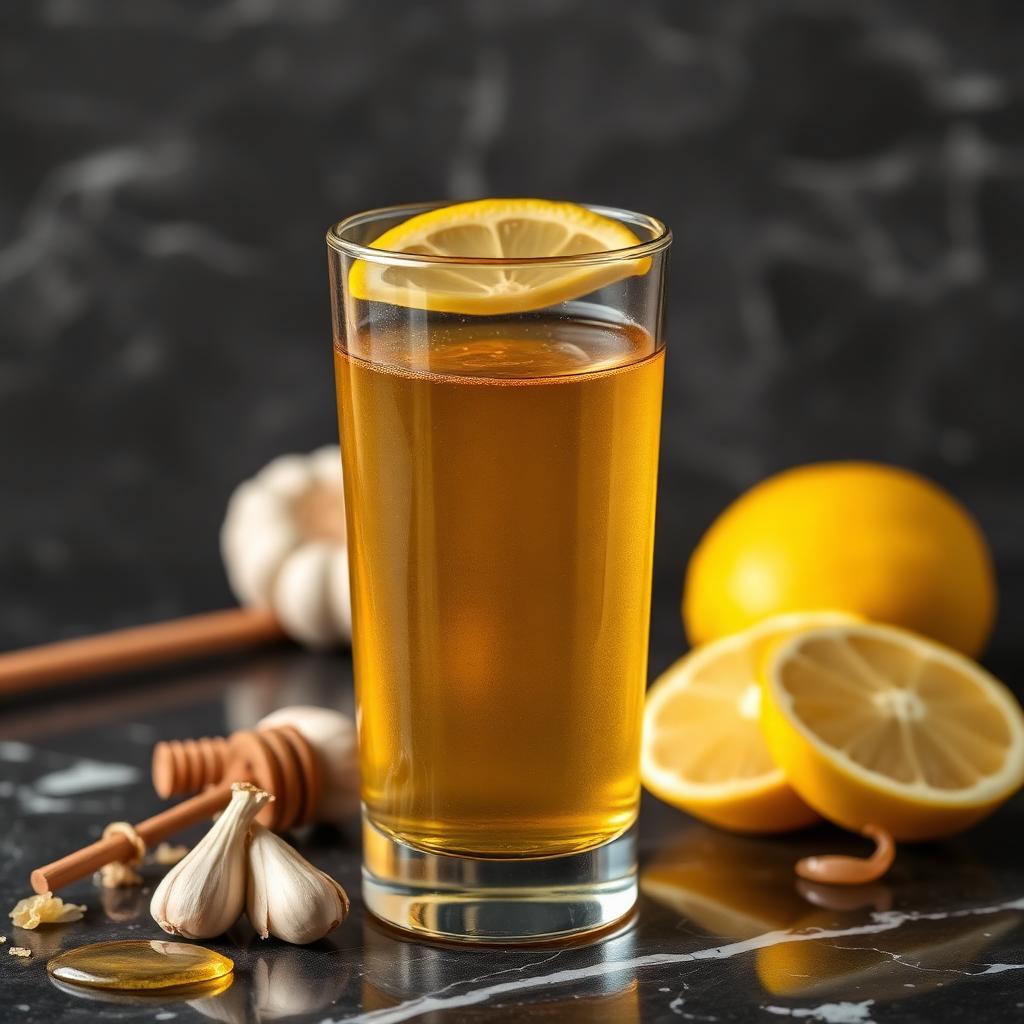 Golden Garlic Honey Shield
