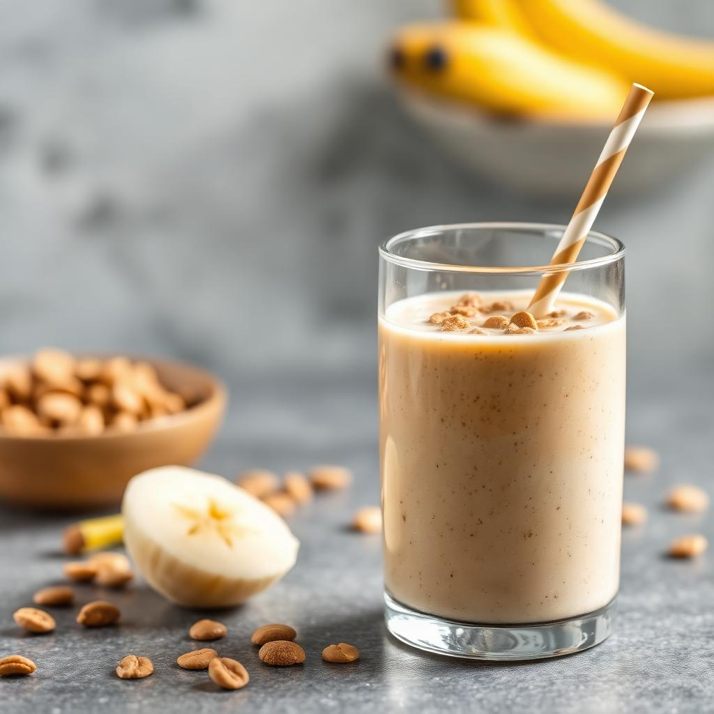 Hafer Erdnuss Protein