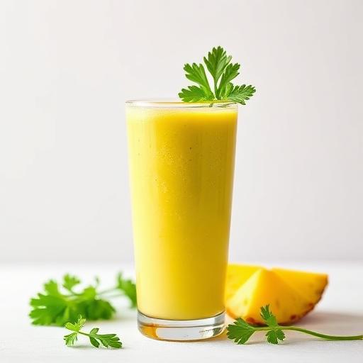 Ananas Petersilie Detox