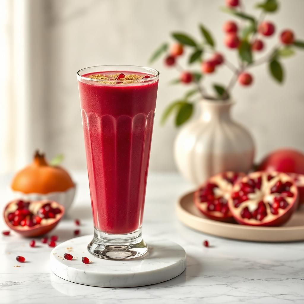 Pomegranate Gold Glow