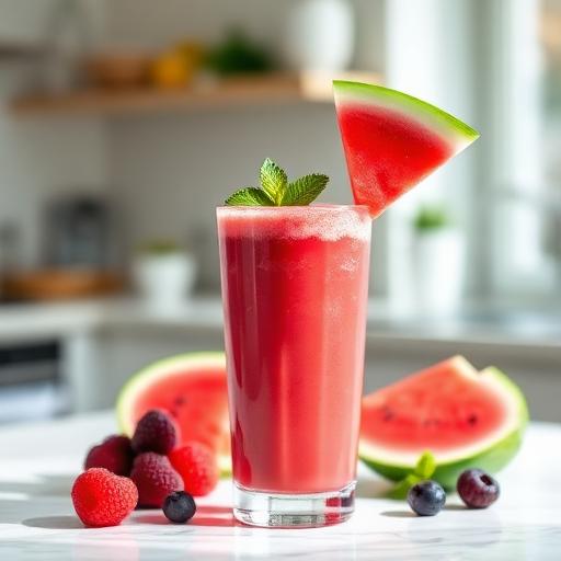 Wassermelone Beeren Glow